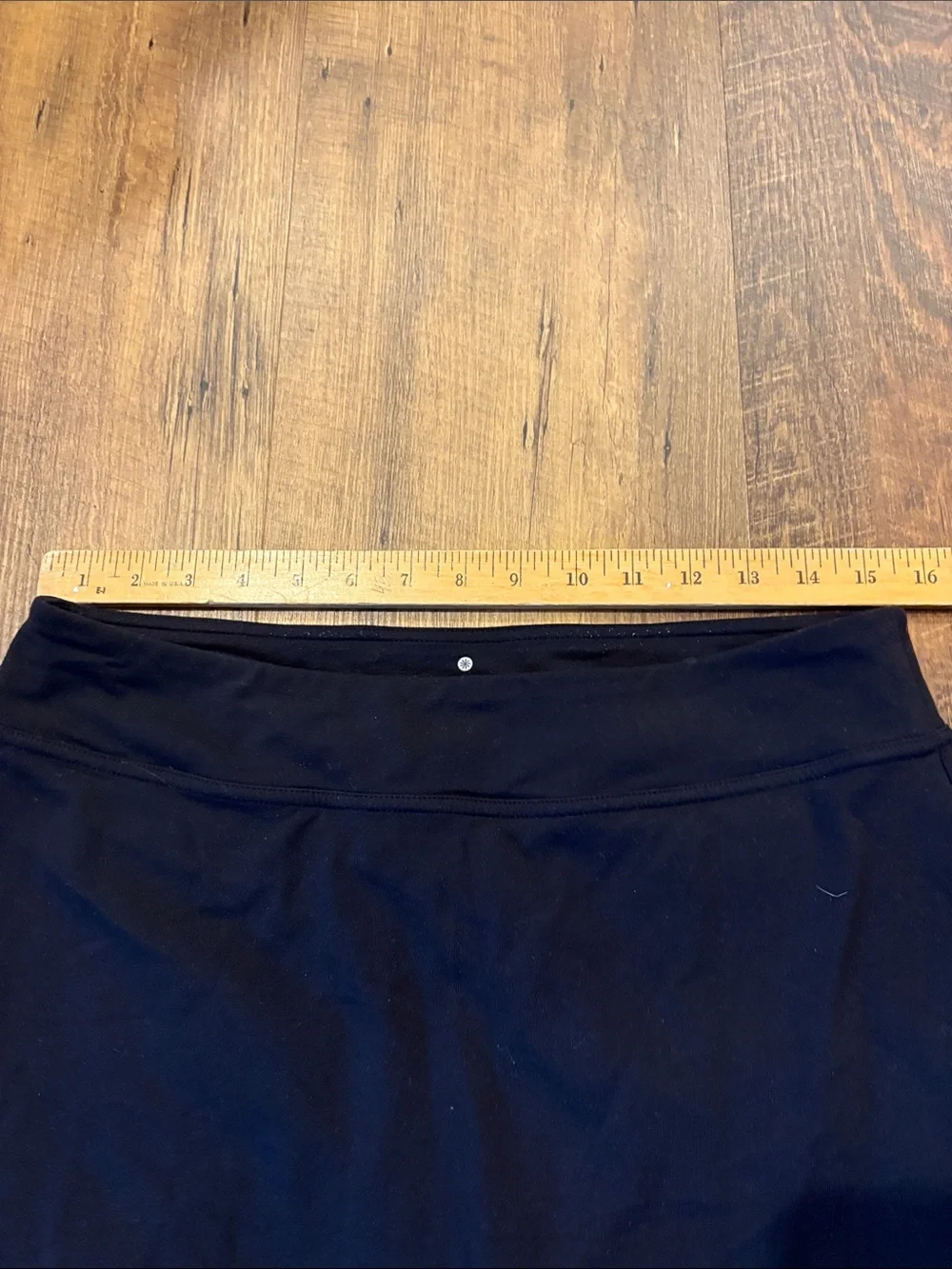 Athleta Black A-Line Active Skirt